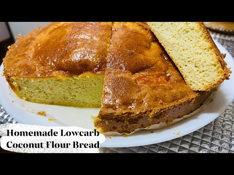 Low carb Coconut Flour Bread | Keto Coconut Bread...