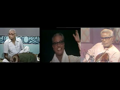 TR Subramaniam-Chalakudy Narayanaswamy-Suchindram S Krishnan- Dikshitar Bicentennial (12/26/1975)