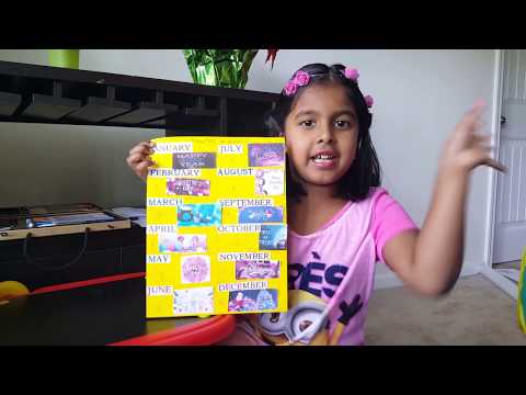 Harshi matches the months with the events of the year