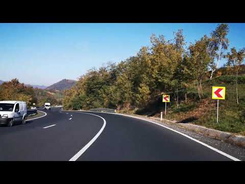 Șoseaua Deva - Brad. Coborâre pe Dealul Mare