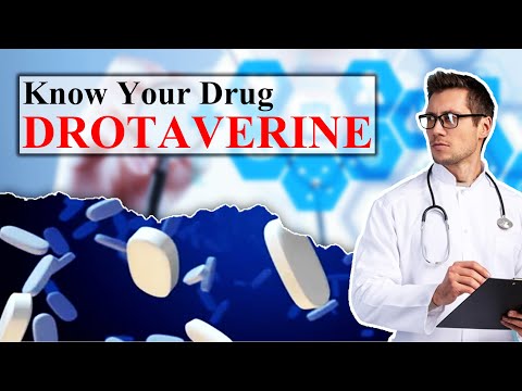 Drotaverine Hydrochloride Tablet, 80 mg