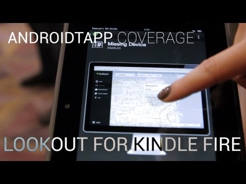 Lookout Antivirus & Mobile Security for Kindle Fire (Hands-on Video)