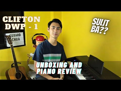 UNBOXING AND PIANO REVIEW | CLIFTON DWP-1 Digital Piano