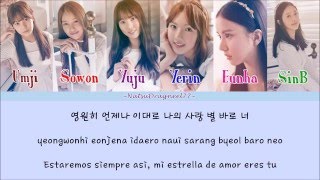 GFRIEND - Luv Star (사랑별) [Sub. Español + Hangul + Rom] Color & Picture Coded