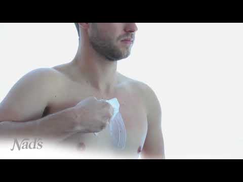 How to Use Nad's For Men Hair Removal Cream Video