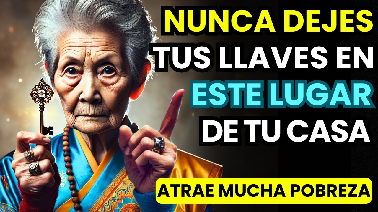 NUNCA Pongas tus LLAVES en ESTE LUGAR de tu Casa | ALEJA EL DINERO | Enseñanzas Budistas