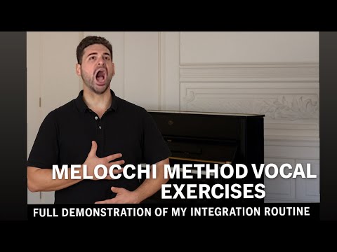 Melocchi Method Vocal Exercises – Full Demonstration of My Integration Routine