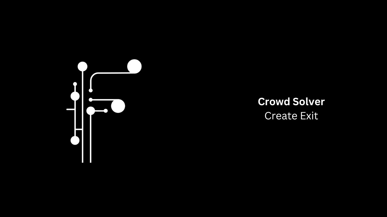FlowRhino - Crowd Simulation - CreateExit