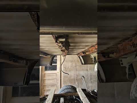 Cheap and Easy bed supports fix for rusty crossmembers and sagging truck bed floor #f150 #mechanic