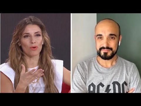 Mariana Brey was moved to tears by the video that Abel Pintos dedicated to his son.