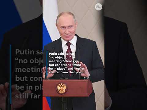 Trump says meeting with Putin doesn’t hinge on Zelenskyy talks Shorts