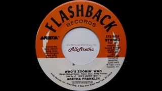 Aretha Franklin - Who&#39;s Zoomin&#39; Who / Another Night - 7&quot; - 1986