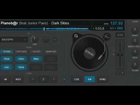 Pianob@r feat. Junior Paes - Dark Skies  (Italo Disco 2021)
