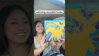 open ascended heroes w/ me #asmr #pokemonopening