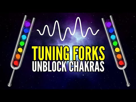 Clearing HEAVY Energy from Your Chakras with Solfeggio Tuning Forks
