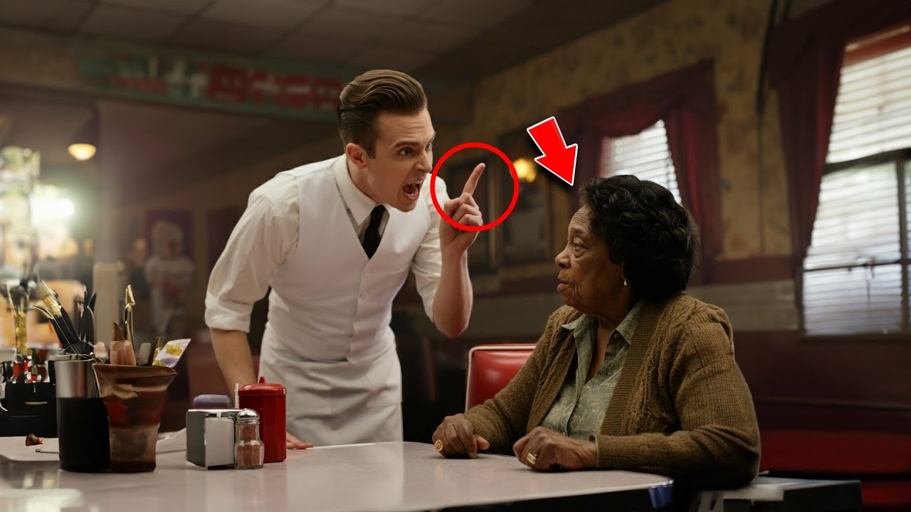Waiter Refuses to Serve Elderly Black Woman, Then BREAKS DOWN When He Discovers Who She REALLY Is...