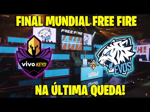 VIVO KEYD VS EVOS PHOENIX ! O CAMPEÃO FOI DECIDIDO NA ULTIMA QUEDA! FINAL MUNDIAL DE FREE FIRE