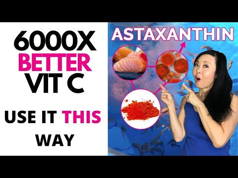 Astaxanthin KING OF ANTIOXIDANTS 6000x better than Vitamin C #goseechristyvitaminc