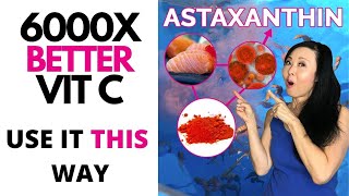 Astaxanthin KING OF ANTIOXIDANTS 6000x better than Vitamin C #goseechristyvitaminc