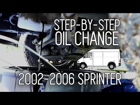 How to Change Oil 2002-2006 T1N Sprinter — Project Vagrant