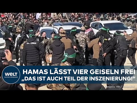 ISRAEL: Hamas hat vier Geiseln freigelassen! Soldatinnen wurden in Gazastreifen verschleppt