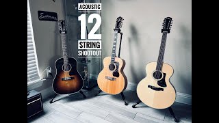 Video thumbnail for Acoustic Guitar 12-string shootout featuring Guild F-412, Gibson J-45 and Eastman AC330-12E by Xenovid