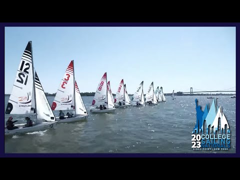 Open Fleet Racing Semi Finals Day 1: College Sailing Nationals 2023 at Kings Point