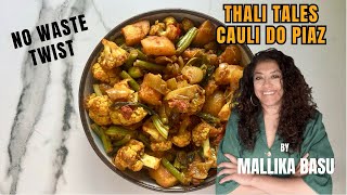 VEGAN CAULIFLOWER WITH DOUBLE ONION JOY - Cauliflower Do Piaz