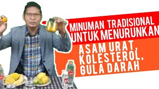 Download lagu Tips Menurunkan Kolesterol Asam Urat Gula Darah dengan Minuman Herbal  Dokter Phaidon mp3