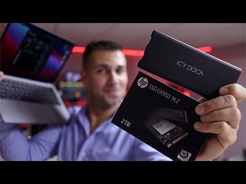 Icy Dock Nano M.2 Enclosure Sata &amp; Nvme = 1000 MB/S 👍