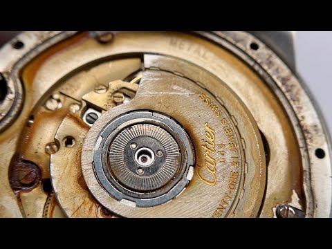 Rusty CARTIER blue balloon repaired record