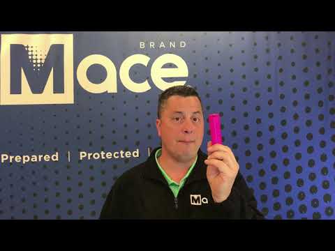 How to Use the Pink Compact Pepper Spray - Mace Pepper Spray