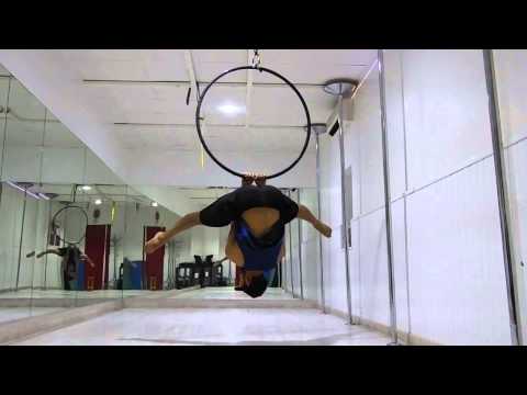 Lyra / aerial Hoop tutorial (subida básica)