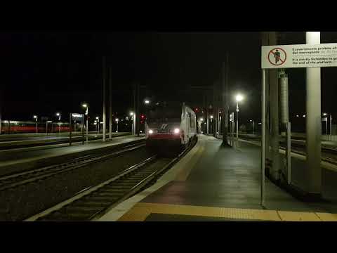 Treno Intercity+Locomotore E401 Intercity 1589 Milano Centrale-Reggio di Calabria Centrale
