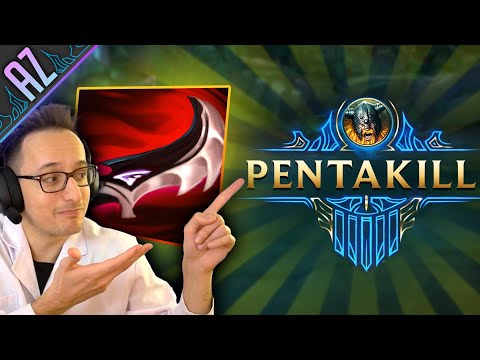 OLAF JUNGLE - EARLY GAME MONSTER: PENTA CON 1 ITEM - AZ PENTAKILL CHALLENGE