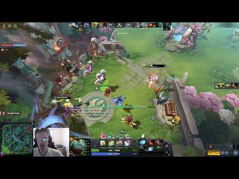 Topson Hoodwink with 66 HP survives  Zeus Thundergod's Wrath buyback and tips him Dota 2