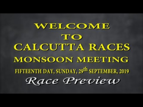 Calcutta Race Preview of Monsoon Derby, 29th September 2019
