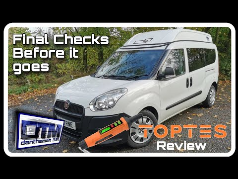 Final checks before it goes! Microcamper build and Toptes PT210 review