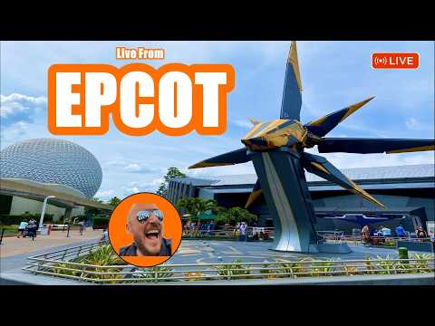 🔴 LIVE: EPCOT "Ride Marathon" - Beating the Festival Crowds! (Guardians & Test Track)