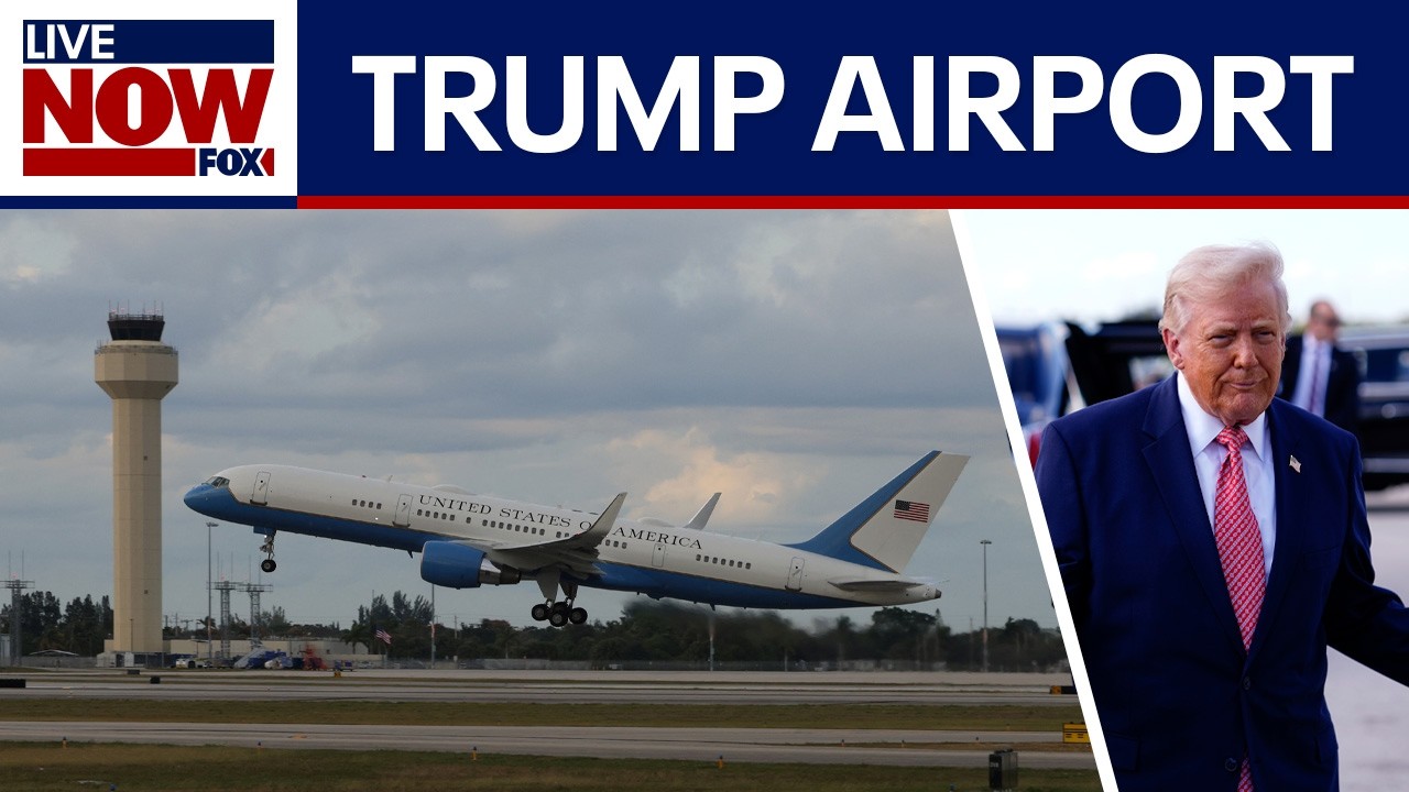 Trump Airport: Palm Beach International Airport will be renamed after Trump