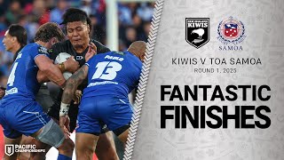 2025 Fantastic Finishes | Kiwis v Toa Samoa | Pacific Championships | Round 1