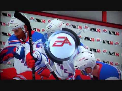 NHL 14 Playoff Sim - Round 1 "Scott Hartnell (2) Goal PHI 3 NYR 2 Game 3"
