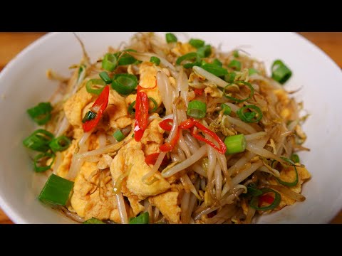 The best way to cook bean sprouts and eggs :: nutritious and delicious :: delicious food