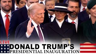 LIVE: Trump Vance Inauguration | Donald Trump sworn in as 47th President of USA | USA | US Capitol