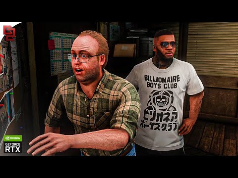 GTA V: 'Architect's Plans' Mission RTX™ 3090 Gameplay - Max Settings - Ray-Tracing Graphics MOD