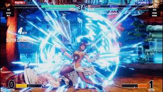 KOF15　バイス　投げコンボの極意