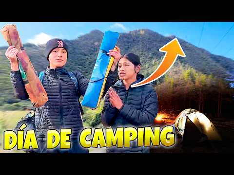 CAMPING ON THE HIGHEST MOUNTAIN WITH MY FRIENDS