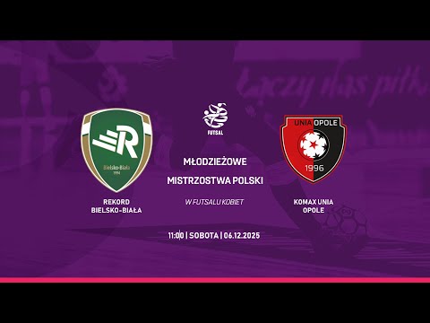 Skrót meczu: Rekord Bielsko-Biała - Unia Opole | MMP U19 Kobiet 2025