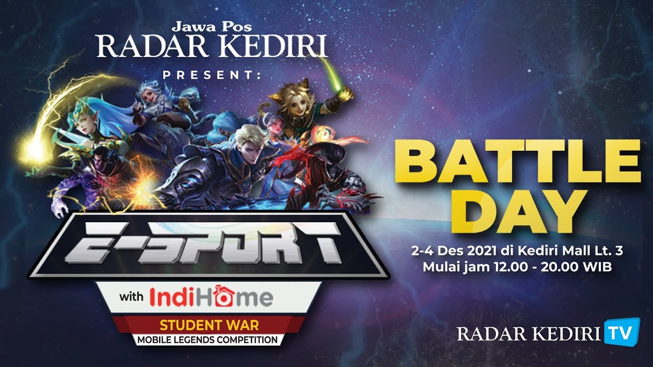 E-Sport With Indihome Student War Mobile Legend Competition I Day 2