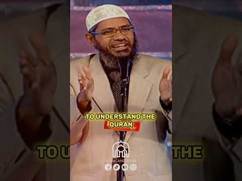 Do I need to know Arabic to understand the Quran? #shorts #debate #drzakirnaik #quran #arabic
